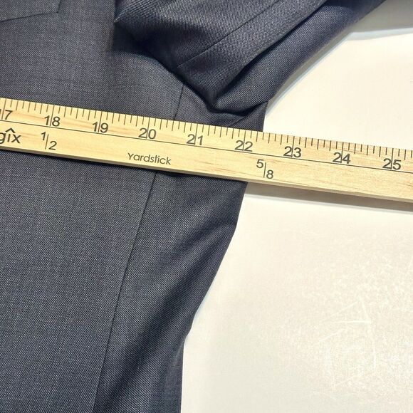 Brooks Brothers 1818 Madison Dark Navy Blazer Vitale Barberis Wool 43R Classic - Picture 4 of 15